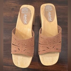 Brown Leather Women's Sandals leathercraft size 6 women’s